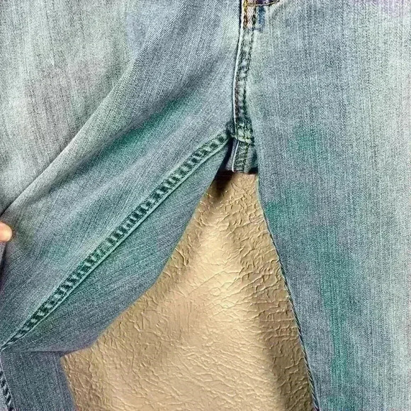 CARHARTT Classic Relaxed Fit Light Wash Distressed Jeans Work Denim Men 38 x 34 - Picture 12 of 12